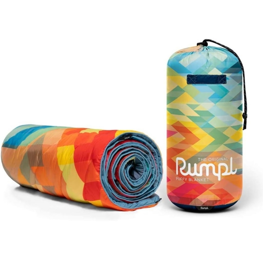 Rumpl | The Original Puffy Blanket - 1 Person | Geo | 52" x 75"
